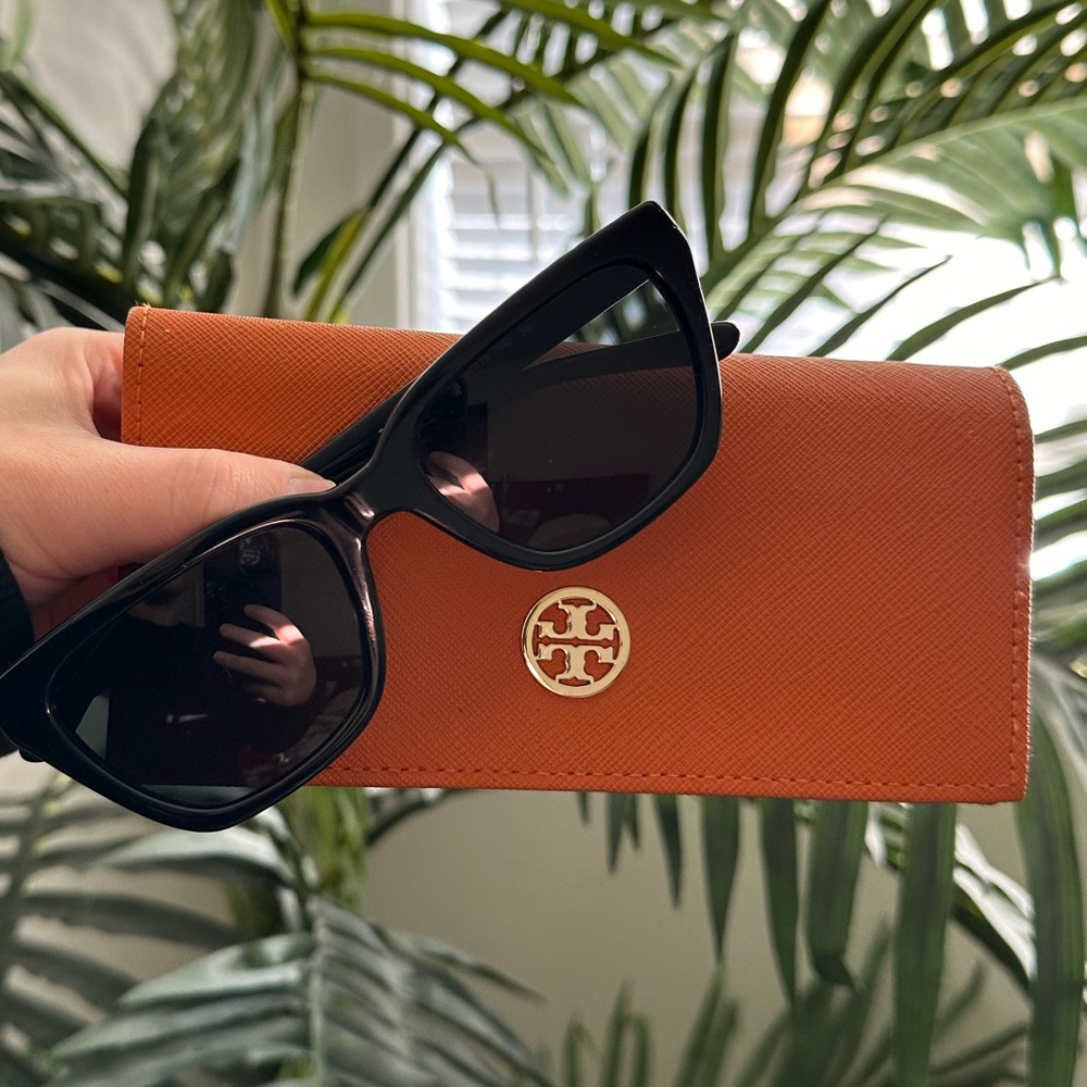 Tory Burch sunglasses and case